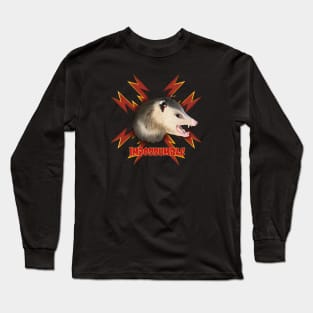 Opossum | Impossumble | Punny Gift Long Sleeve T-Shirt